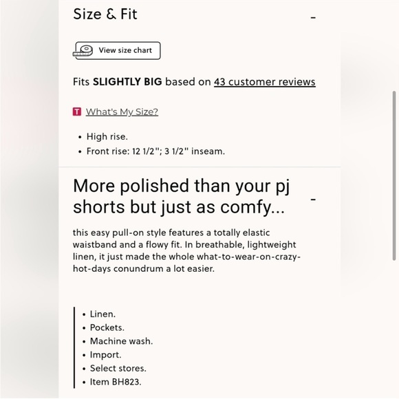 J.Crew Pull-on linen short - NWT - Picture 3 of 3